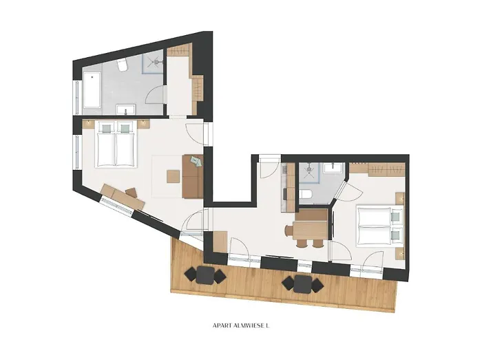 Hochland Gmbh Апартаменты 4*